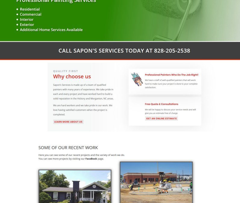 Sapon’s Services